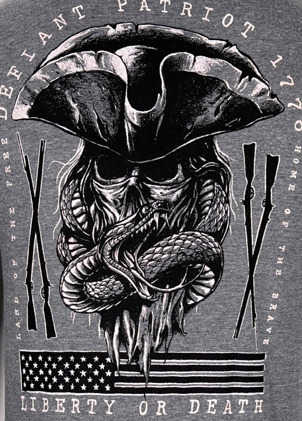Howitzer Style Men's T-Shirt Defiant Sketch Military Grunt MFG