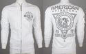 American Fighter Men's Track Jacket Massachusetts White