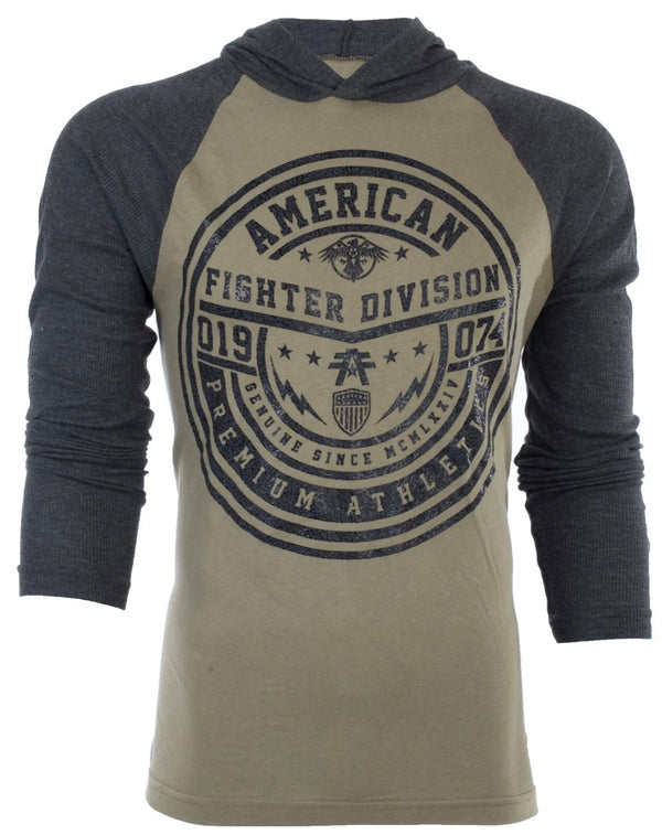 American fighter Men's Long sleeve Shirt Hoodie ASBURY