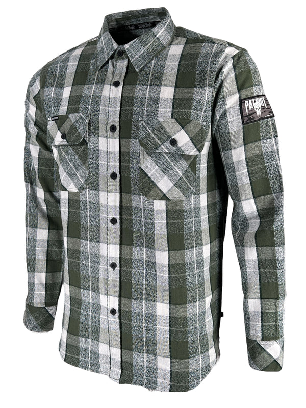 Howitzer Style Men's Button Down Flannel Gorge Military Grunt MFG