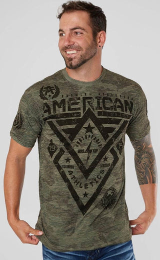 AMERICAN FIGHTER Men's T-Shirt S/S ALASKA TEE Athletic MMA