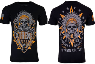 Xtreme Couture By Affliction Men's T-Shirt TRIBAL CYCLE Biker