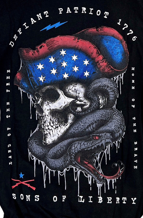Howitzer Style Men's Hoodie Sons OF Patriots Heavyweight Military Grunt MFG