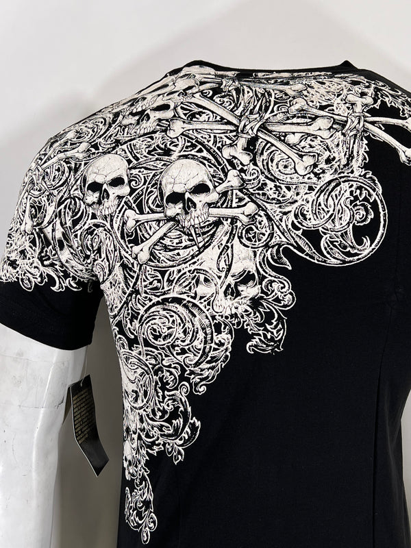 Archaic By Affliction Men's T-Shirt Messy Life
