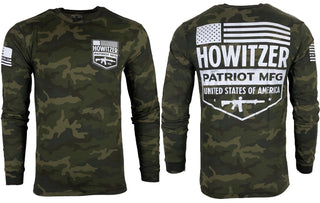 HOWITZER Style Men's Long Sleeve T-Shirt BOOM Military Grunt