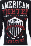 American Fighter Men's Long Sleeve Hoodie DALTON shirt Black S-3XL +++
