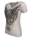 Affliction Women's T-Shirt Opus  ^