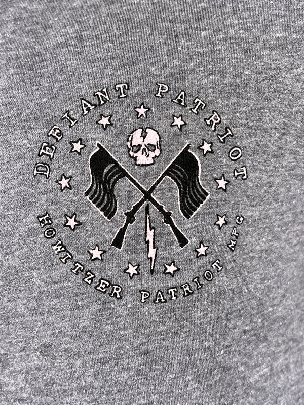 Howitzer Style Men's T-Shirt Defiant Sketch Military Grunt MFG