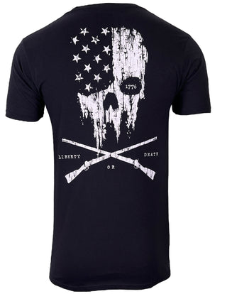 Howitzer Style Men's T-Shirt LIBERTY FORGED Military Grunt MFG