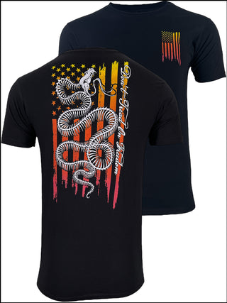Howitzer Style Men's T-Shirt Freedom Spine Military Grunt MFG