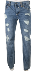 Xtreme Couture by Affliction Men's Denim Jeans Fleur Light Blue