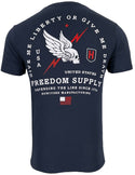 Howitzer Style Men's T-Shirt FREEDOM LINE Military Grunt MFG *