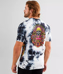 AFFLICTION Men's T-shirt SCARED EARTH Skull Biker Rhinestone  S-3XL NWT