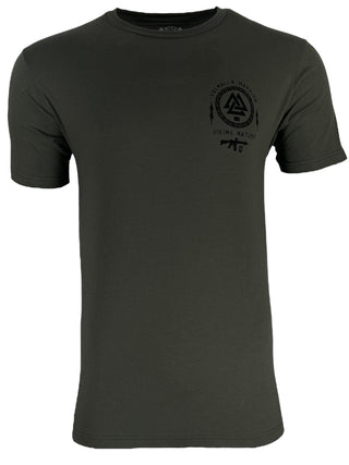 Howitzer Style Men's T-Shirt Battle Ram Military Grunt MFG