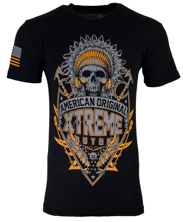Xtreme Couture By Affliction Men's T-Shirt TRIBAL CYCLE Biker