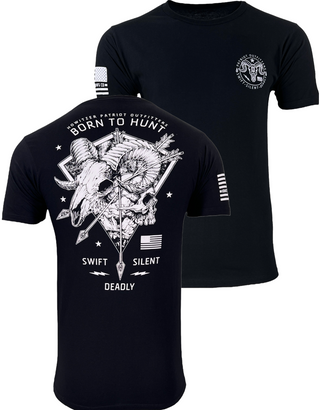 Howitzer Style Men's T-Shirt PATRIOT HUNT Military Grunt MFG
