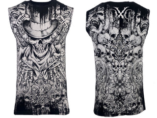 Xtreme Couture Men's T-shirt OFFERING Tank Sleeveless Black Biker S-3XL