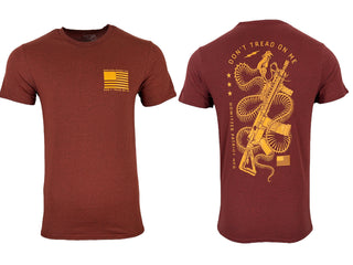 Howitzer Style Men's T-Shirt COILED SNAKE Military Grunt MFG