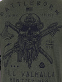 Howitzer Style Men's T-Shirt BATTLEBORN Military Grunt MFG