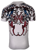 Xtreme Couture By Affliction Men's T-Shirt COUTURE PATRIOT White