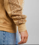 AFFLICTION Women's Hoodie Sweatshirt PLATINUM CANYON