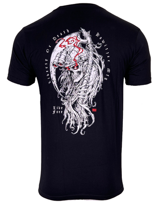 Howitzer Style Men's T-Shirt LIBERTY REAPER Military Grunt MFG