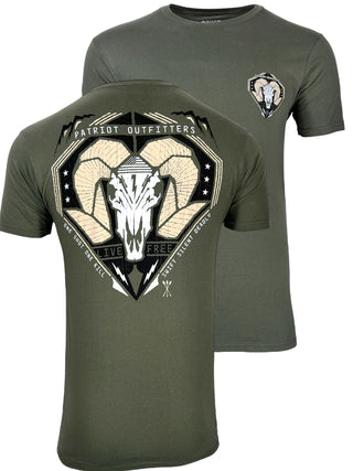 Howitzer Style Men's T-Shirt Patriot Outfitters Military Grunt MFG