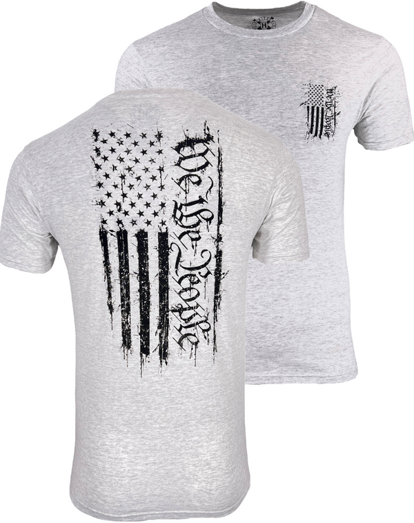 Howitzer Style Men's T-Shirt PEOPLE FLAG SPRAY Military Grunt MFG *