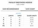 Bananas Monkey Men's Hoodie Paisley Brothers Ac family Heavyweight Black