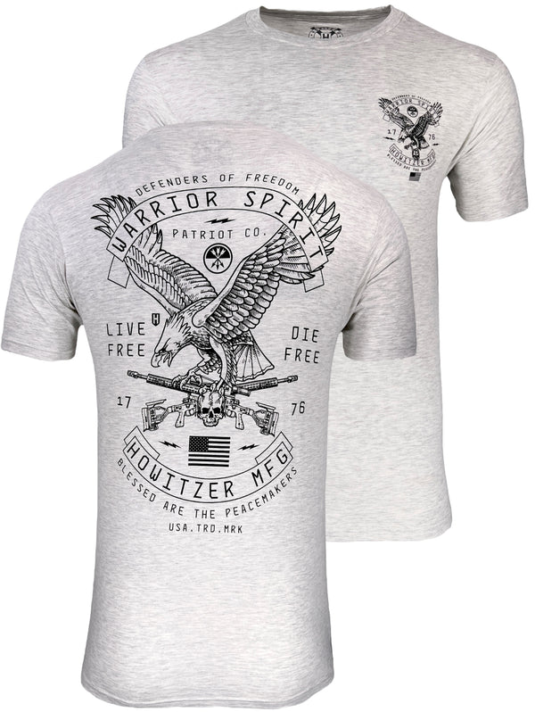 Howitzer Style Men's T-Shirt Screaming Eagle Military Grunt MFG *