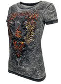 Affliction Women's T-Shirt Lita Creek  ^