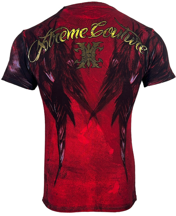 Xtreme Couture By Affliction Men's T-Shirt Dark Doman  *+