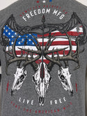 Howitzer Style Men's T-Shirt FREEDOM HUNT Military Grunt MFG