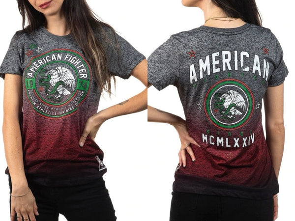American fighter Women's T-Shirt El Paso Gray