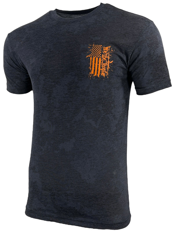 Howitzer Style Men's T-Shirt PEOPLE FLAG SPARY Military Grunt MFG
