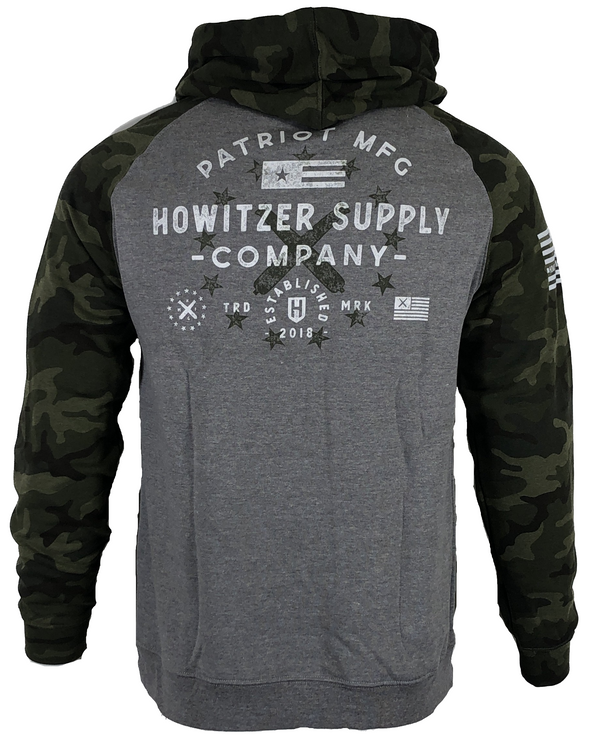 HOWITZER Style Women's Hoodie Sweatshirt ARMS Military Grunt