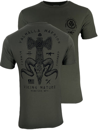Howitzer Style Men's T-Shirt Battle Ram Military Grunt MFG