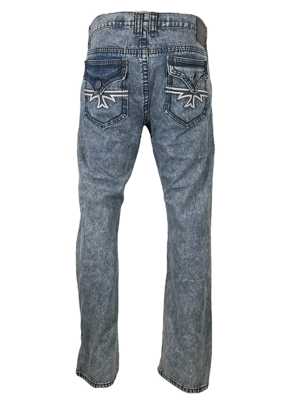 Xtreme Couture by Affliction Men s Denim Jeans Cross Light Blue