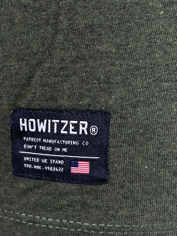 Howitzer Style Men's T-Shirt BATTLEBORN Military Grunt MFG
