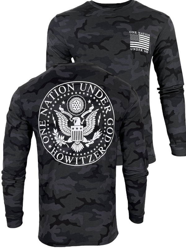 Howitzer Style Men's T-Shirt Under God Military Grunt MFG