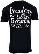 Howitzer Style Men's T-Shirt Over Tyranny Military Grunt MFG