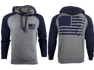 Howitzer Style Men's Hoodie Pullover FORGED IN FREEDOM Military Grunt MFG