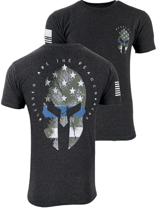 Howitzer Style Men's T-Shirt RESPECT SPARTAN Military Grunt MFG