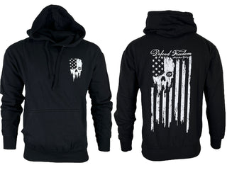 Howitzer Style Men's Hoodie DEFEND FREEDOM Heavyweight Military Grunt MFG