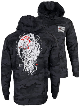 Howitzer Style Men's Hoodie Liberty Reaper Heavyweight Military Grunt MFG
