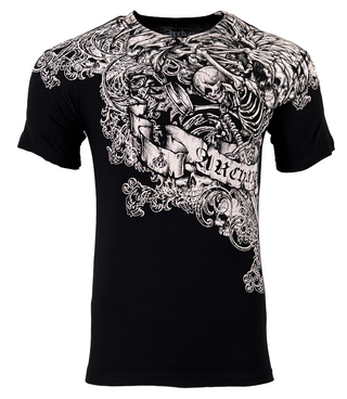 Archaic By Affliction Men's T-Shirt Messy Life