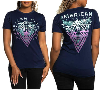 American Fighter Women's T-Shirt FRENLEY Navy
