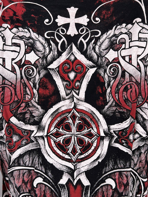 Rebel Saint by Affliction Women's T-shirt Story Teller