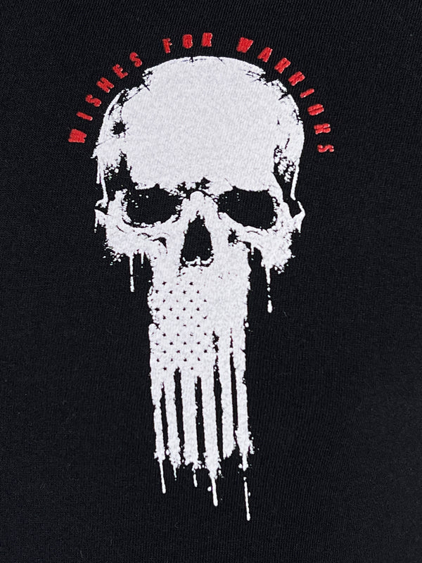Howitzer Style Men's T-Shirt WISHES SKULL Military Grunt MFG