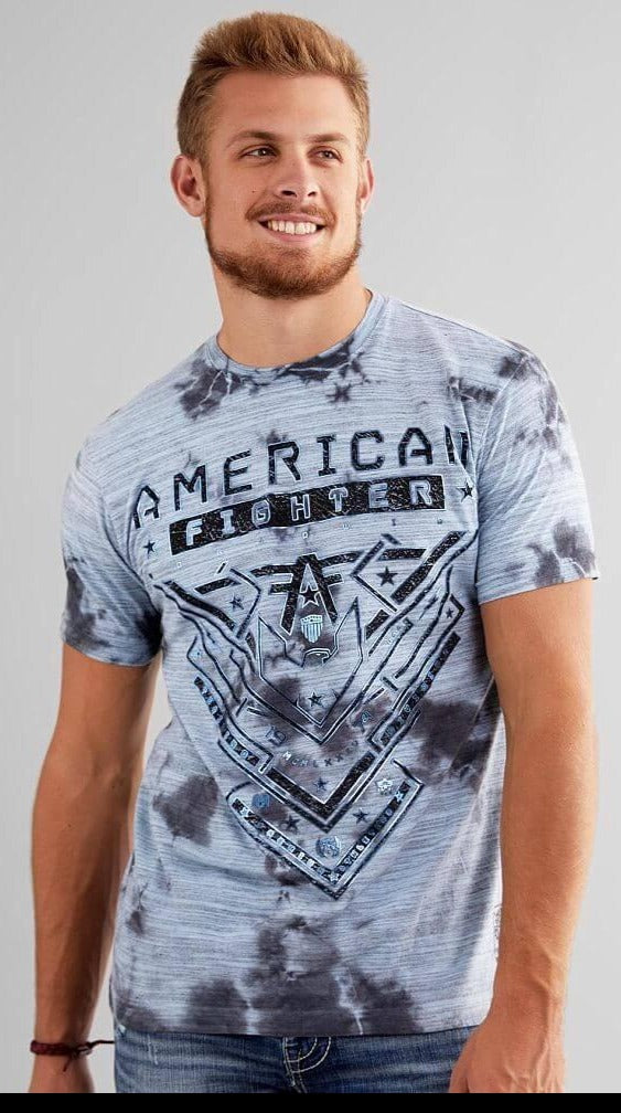 AMERICAN FIGHTER Men's T-Shirt S/S NANTUCKET TEE Premium Athletic MMA